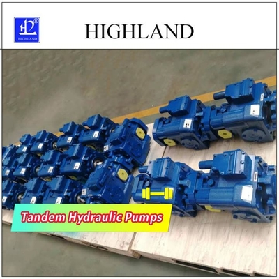 Compacte tandem hydraulische pompen gesloten circuit hydraulische systemen toepassingen