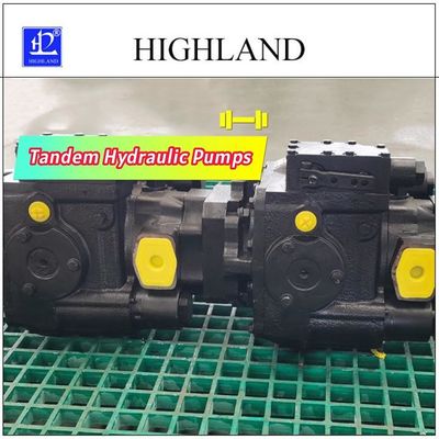Hoge druk tandem hydraulische pompen voor optimale prestaties