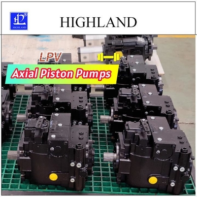 Highland hydraulische axiale stroom hogedruk zuigerpompen voor bouwmachines