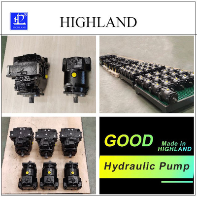 Hydrostatisch aangedreven axiale zuigerpomp voor de bouw van stoepen