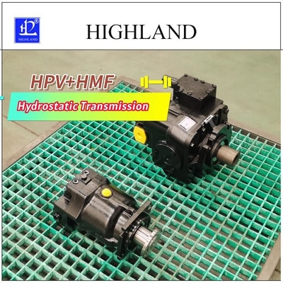 HPV110 HMF110 Ondergrondse laadmachine Hydrostatische transmissie in plywoodkas
