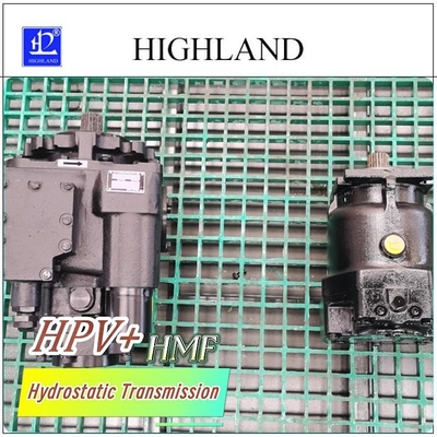 Hydrostatische aandrijving, transmissie, laagwerk, hydraulische pompen