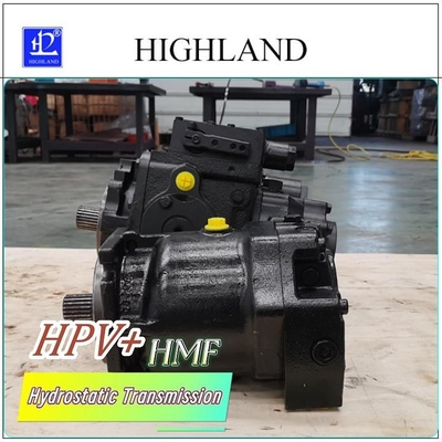 Hydrostatische aandrijving, transmissie, laagwerk, hydraulische pompen