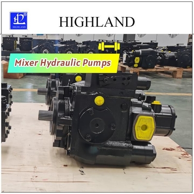 Hydraulische pomp met een variabele verplaatsing in gesloten kring voor betonmengmachines