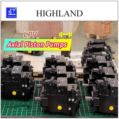 Hydraulische axiale zuigerpomp met gesloten circuit voor mobiele hydraulische systemen