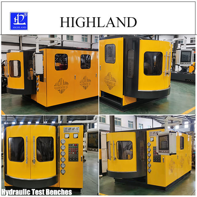 HIGHLAND betrouwbare hydraulische testbanken gemakkelijk te bedienen hoge doorstroming voor nauwkeurige testen
