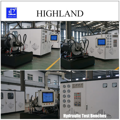 HIGHLAND betrouwbare hydraulische testbanken gemakkelijk te bedienen hoge doorstroming voor nauwkeurige testen
