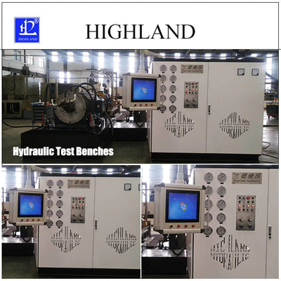 Professionele hydraulische testbank met 42 Mpa druk en 450 L/min doorstroming