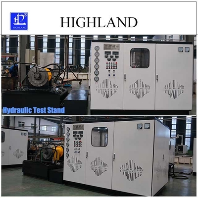 HIGHLAND Rotary Drilling Rig 380 L/Min Stroomstroom Hydraulische teststand Compacte structuur 90 Kw