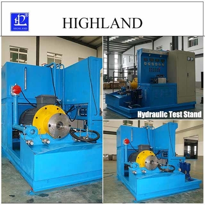 HIGHLAND Rotary Drilling Rig 380 L/Min Stroomstroom Hydraulische teststand Compacte structuur 90 Kw