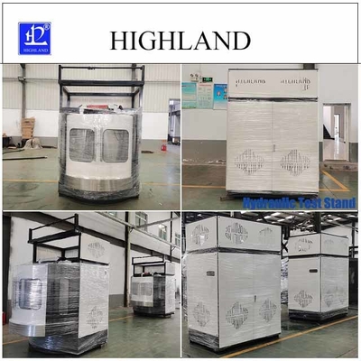 Roterende boormachine Hydraulische teststandjes met compacte structuur 380 L/min Stroomtesting Hydraulische motoren