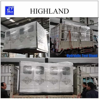 Roterende boormachine Hydraulische teststandjes met compacte structuur 380 L/min Stroomtesting Hydraulische motoren