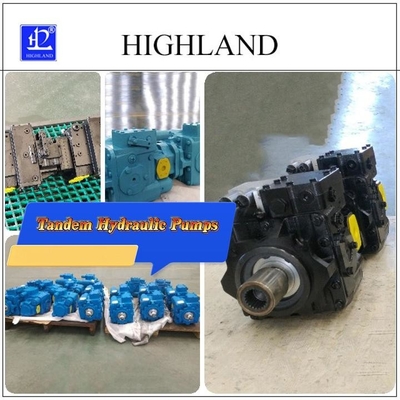Handmatig laden Hydraulische pompen in een laagbouwdoek voor verpakkingen