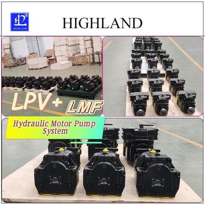 Superieure prestaties LPV110 Hydraulisch motorpompsysteem: Hydraulische componenten, vermogenselementen, hogere efficiëntie