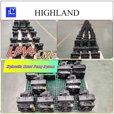 Superieure prestaties LPV110 Hydraulisch motorpompsysteem: Hydraulische componenten, vermogenselementen, hogere efficiëntie