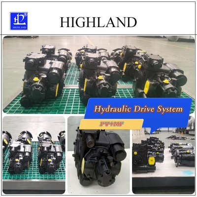 Automatisch besturingssysteem type hydraulische aandrijving voor oogstmachines