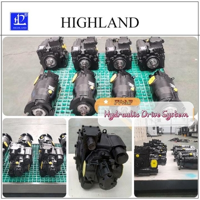 Automatisch besturingssysteem type hydraulische aandrijving voor oogstmachines