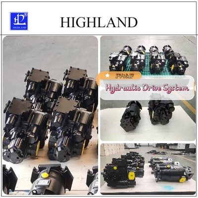 Automatisch besturingssysteem type hydraulische aandrijving voor oogstmachines