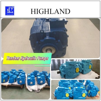 Gegote ijzeren behuizing Ondergrondse hydraulische pompen voor vrachtwagens met model PV22+MV23