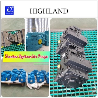 Multi-modus tandem hydraulische pompen met een maximale verplaatsing van 110 + 110 ML/R