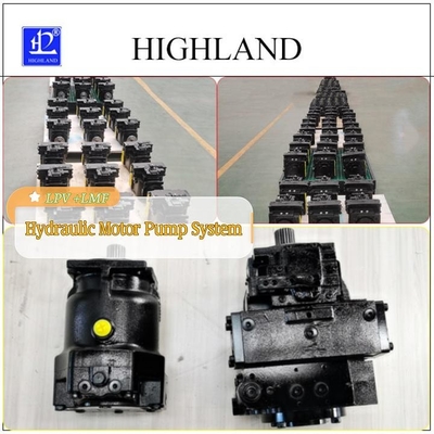 Hydraulisch systeemonderdelen Axial zuigerpompen Gegooid ijzer