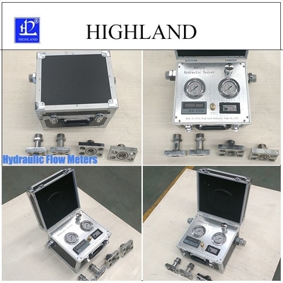 MYHT-1-4 Hydraulische stroommeters met gegevensweergave voor het temperatuurbereik olie -20 °C -150 °C