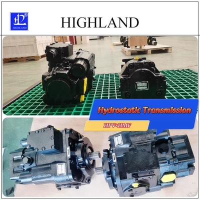 Plantmachines Hydrostatisch transmissieprincipe Hydraulische componenten