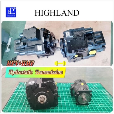 Hydraulische maaier Hydrostatische transmissie Aanpassing Hydraulische olie