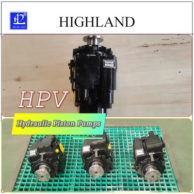 Hoge druk 42 Mpa variabele zuigerhydraulische pomp voor mengtruck