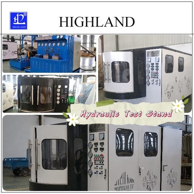 HIGHLAND Plaatselijke hydraulische teststands Aanpassing 160 kW stroom energiebesparende testapparatuur