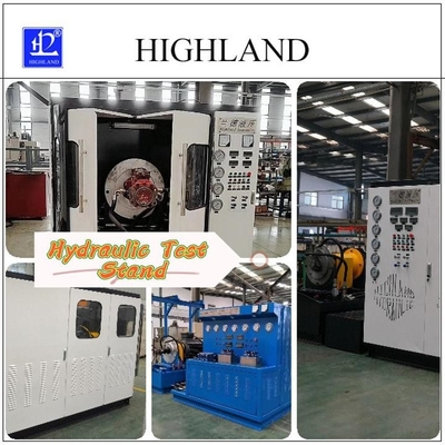 HIGHLAND Plaatselijke hydraulische teststands Aanpassing 160 kW stroom energiebesparende testapparatuur