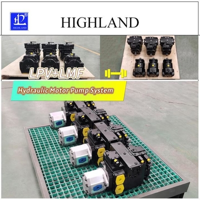 Handmatig laden Hydraulisch motorpompsysteem Hoog rendement