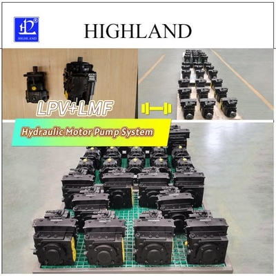 Handmatig laden Hydraulisch motorpompsysteem Hoog rendement