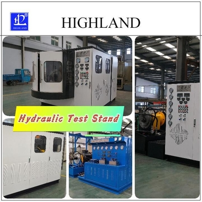Compacte structuur Hydraulische teststations Hydraulische pomp motor testapparatuur voor graafmachines