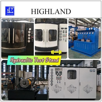 Compacte structuur Hydraulische teststations Hydraulische pomp motor testapparatuur voor graafmachines
