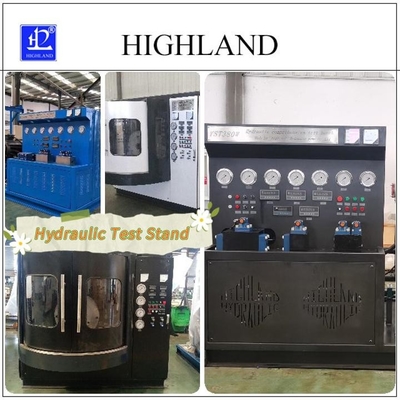 HIGHLAND Compacte structuur Hydraulische teststands ontworpen voor lokalen graafmachines