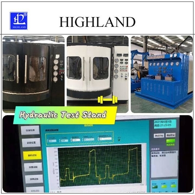 HIGHLAND Compacte structuur Hydraulische teststands ontworpen voor lokalen graafmachines