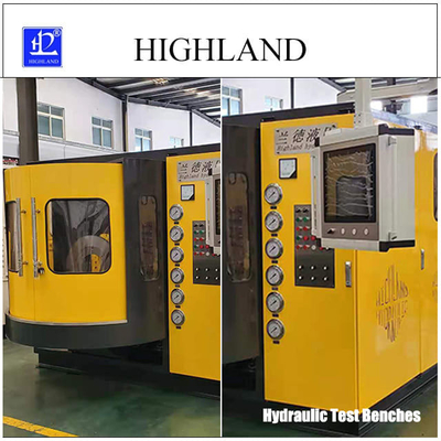 HIGHLAND Eenvoudige werking Hydraulische testbank met hydraulisch testsysteem voor steenkoolmijnen