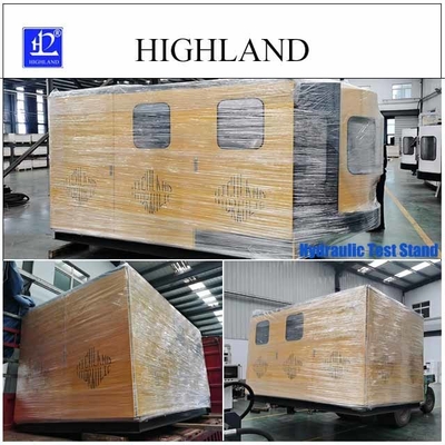 110 kW testapparatuur voor hydraulische pompomotoren met een doorstroming van 380 L/min