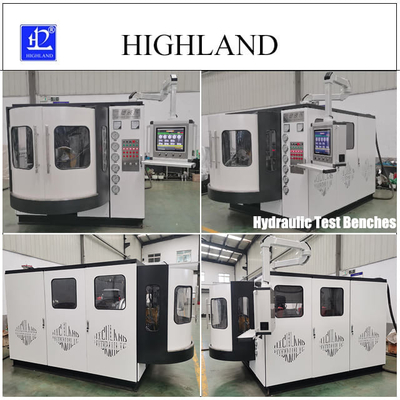 250 kW hydraulische testbanken met volledige detectiegegevens 500 L/min doorstroming Hydraulische testapparatuur