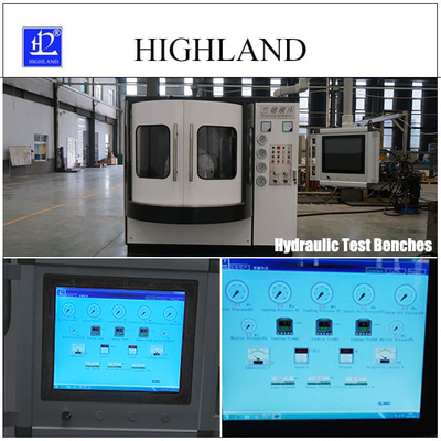 250 kW hydraulische testbanken met volledige detectiegegevens 500 L/min doorstroming Hydraulische testapparatuur