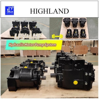 LPV70-serie Landbouwmachines Hydraulisch motorpompsysteem Eenvoudige indeling