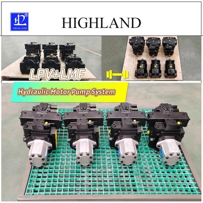 LPV70-serie Landbouwmachines Hydraulisch motorpompsysteem Eenvoudige indeling