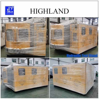 Aanpasbare hydraulische teststandaarden voor graafmachines van HIGHLAND