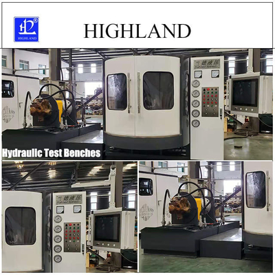 Professionele hydraulische testbank met de doorstroming 500 L/min Druk tot 42 Mpa Testapparatuur