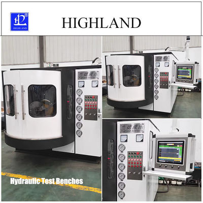 Scheepshydraulische testmachine aanpassing 500 L/min Stroomsnelheid HIGHLAND-testapparatuur