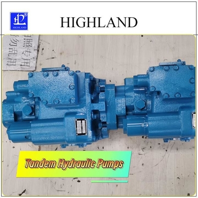 Hoge druk tandem hydraulische pompen voor zware machines