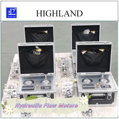 Verwijderbare voor gebruik MYHT-1-5 Hydraulische tester voor gezamenlijke oogstmachine Hydraulische pompen en motoren testen