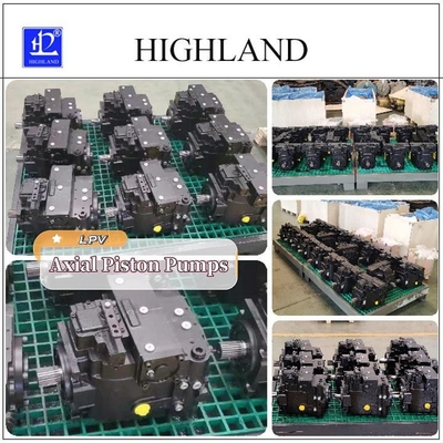 Handmatig bedienbare axiale zuigerpompen betrouwbare gesloten schakel hydraulische oplossing