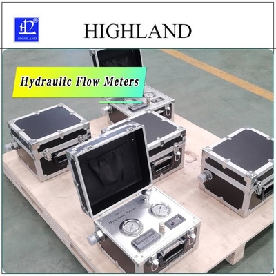 Temperatuurbewaking met HIGHLAND hydraulische stroommeters en gegevensdisplay